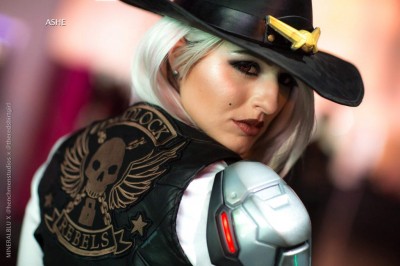 Официальный косплей Эш, нового героя Overwatch Официальный косплей Эш, нового героя Overwatch