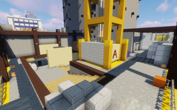 В Minecraft воссоздали карту Vertigo из CS:GO В Minecraft воссоздали карту Vertigo из CS:GO