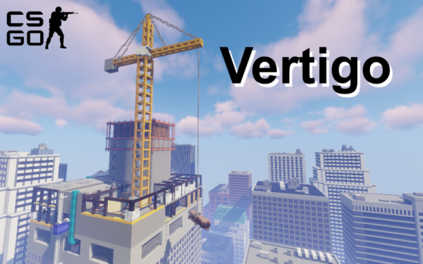 В Minecraft воссоздали карту Vertigo из CS:GO В Minecraft воссоздали карту Vertigo из CS:GO