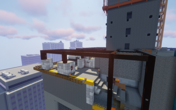 В Minecraft воссоздали карту Vertigo из CS:GO В Minecraft воссоздали карту Vertigo из CS:GO