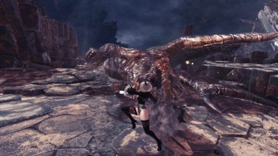 Непревзойденный опыт NieR Automata в Monster Hunter World, замена голоса, моделей и музыки