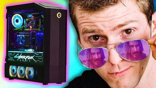  Специалисты собрали мощный компьютер в стиле Cyberpunk 2077. И он «потрясающий» 