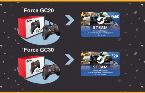 Стартовала акция «Сам себе Дед Мороз» от MSI. За покупку геймпада дарят код на 650 рублей в Steam Стартовала акция «Сам себе Дед Мороз» от MSI. За покупку геймпада дарят код на 650 рублей в Steam